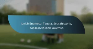 Junichi Inamoto: Tausta, Seurahistoria, Kansainvälinen kokemus